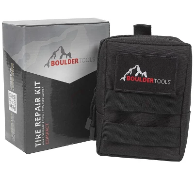 Boulder Tools Compact Tire Repair Kit W/ Molle Storage Pouch - Universal Plug Kit For UTV, ATV, Truck, Motorcycle, Overlanding Gear & RV 3 Boulder Tools Compact Tire Repair Kit W/ Molle Storage Pouch - Universal Plug Kit For UTV, ATV, Truck, Motorcycle, Overlanding Gear & RV - Image 3